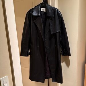 Babaton Black Trench Coat